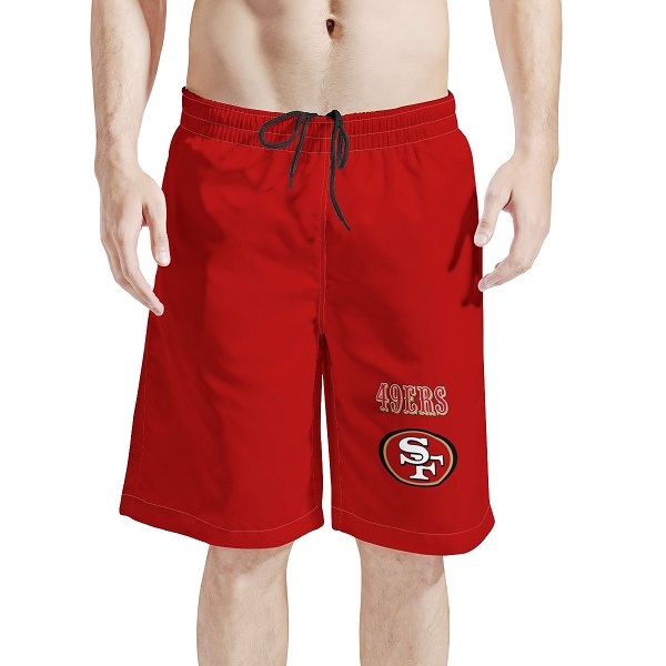 Men's San Francisco 49ers Red NFL Shorts